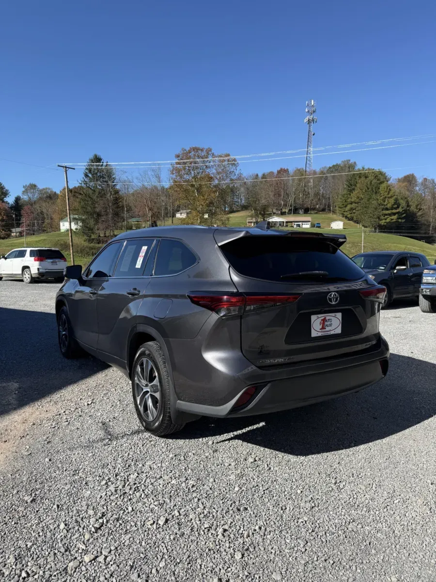 Another view of 2021 Toyota Highlander XLE AWD for sale in Buckhannon, WV at Number One Auto Sales