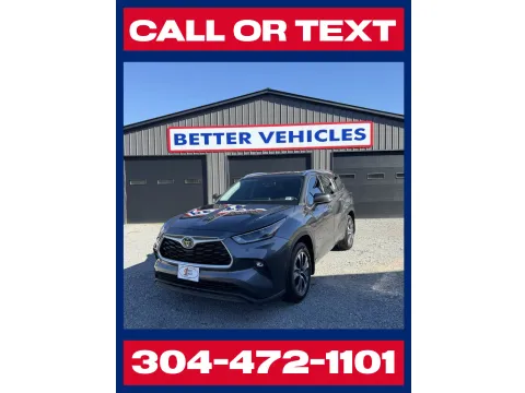 Gray 2021 Toyota Highlander XLE AWD for sale in Buckhannon, WV