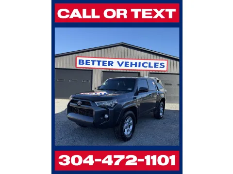 Gray 2018 Toyota 4Runner SR5 Premium 4X4 for sale in Buckhannon, WV
