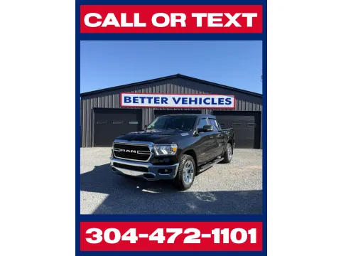 Black 2019 Ram 1500 Big Horn Crew Cab 4x4 for sale in Buckhannon, WV