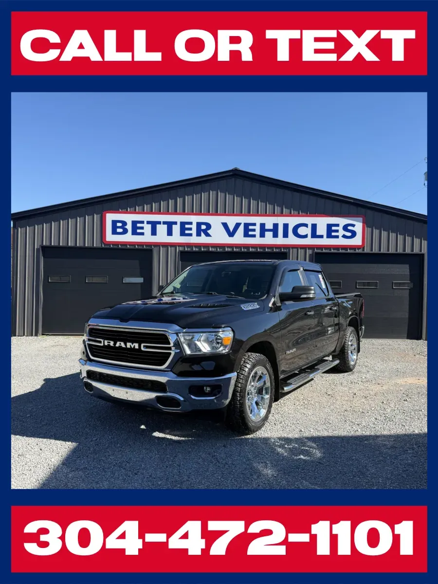 Black 2019 Ram 1500 Big Horn Crew Cab 4x4 for sale in Buckhannon, WV