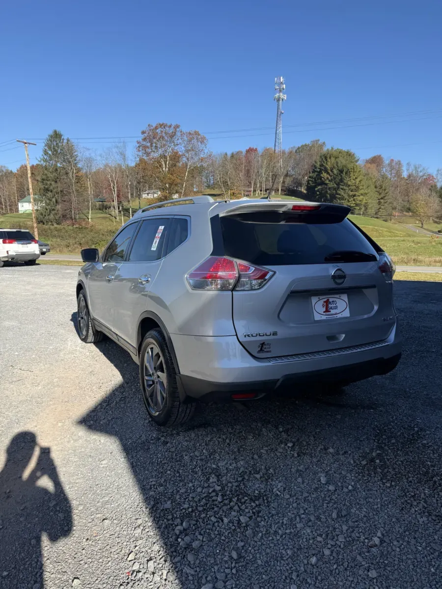Another view of 2016 Nissan Rogue SL AWD for sale in Buckhannon, WV at Number One Auto Sales