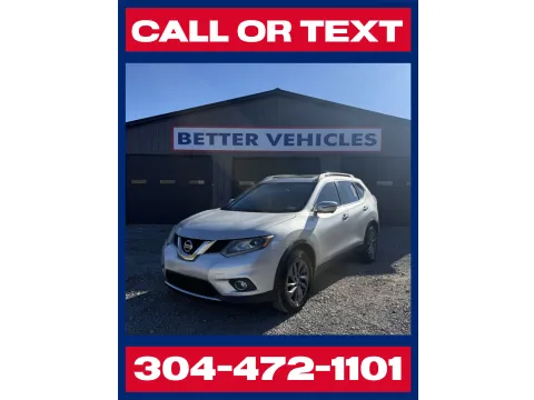 Silver 2016 Nissan Rogue SL AWD for sale in Buckhannon, WV