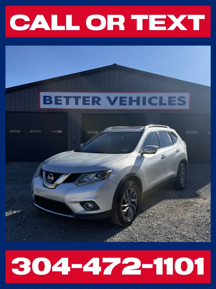 Silver 2016 Nissan Rogue SL AWD for sale in Buckhannon, WV