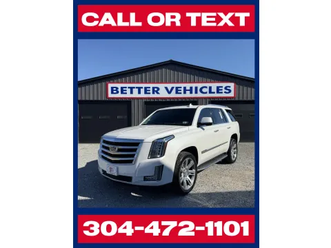 White 2016 Cadillac Escalade Luxury Collection 4WD for sale in Buckhannon, WV