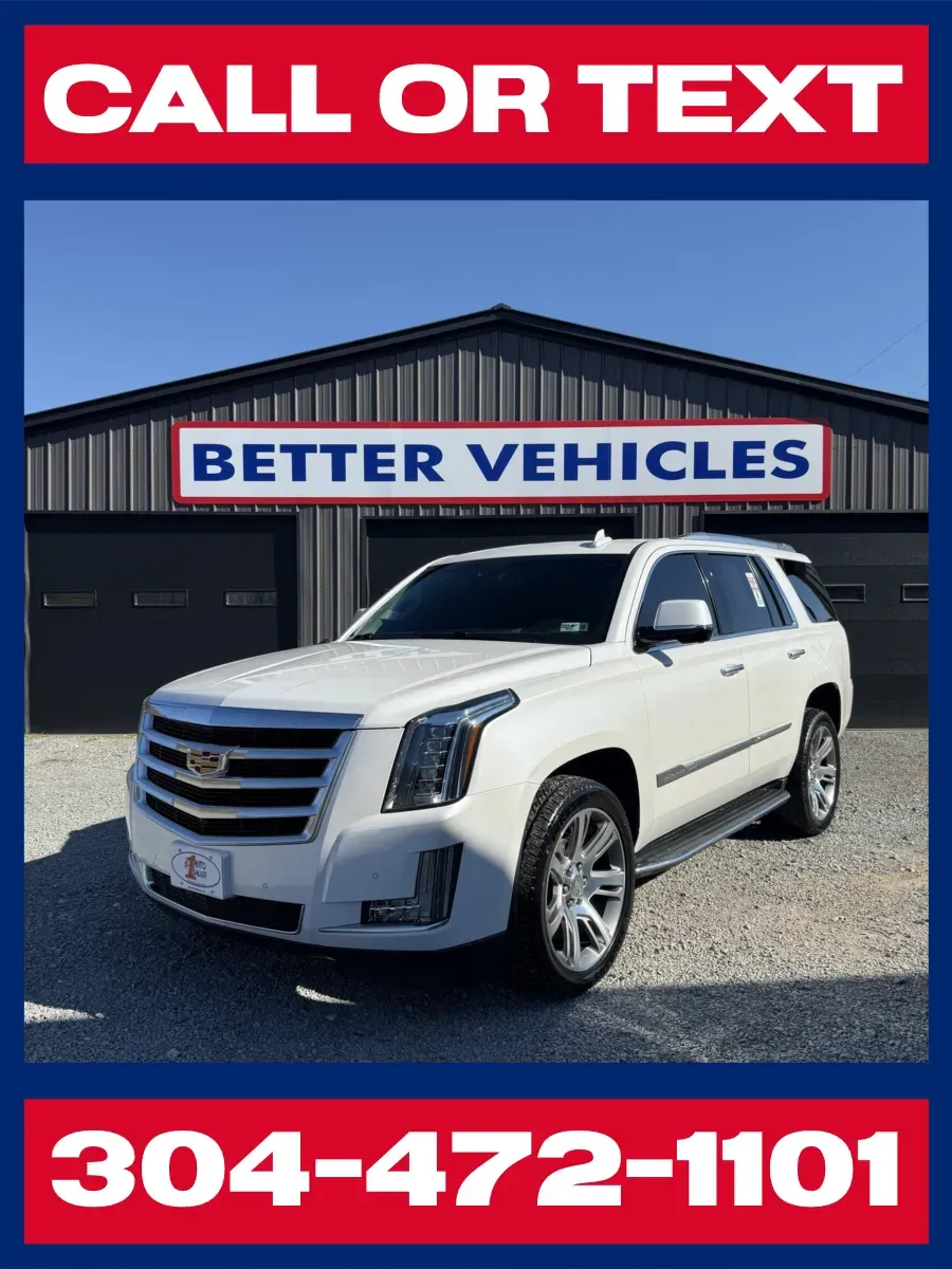 White 2016 Cadillac Escalade Luxury Collection 4WD for sale in Buckhannon, WV