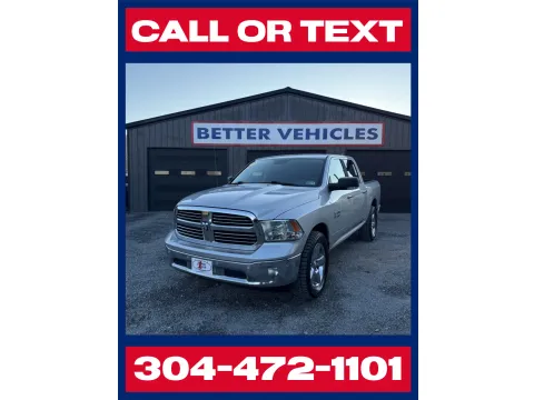 Silver 2017 Ram 1500 Big Horn Crew Cab 4x4 for sale in Buckhannon, WV