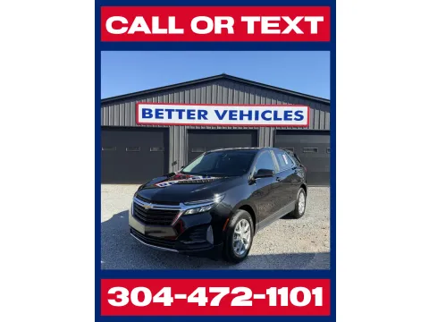 Black 2023 Chevrolet Equinox LT for sale in Buckhannon, WV