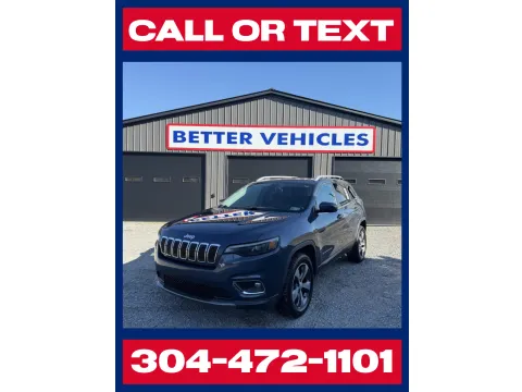 Blue 2019 Jeep Cherokee Limited 4x4 for sale in Buckhannon, WV