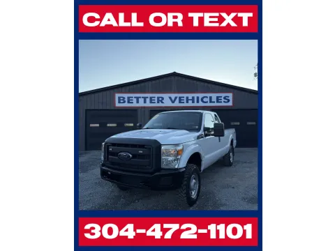 White 2013 Ford F-250 XL SuperCab 4x4 for sale in Buckhannon, WV
