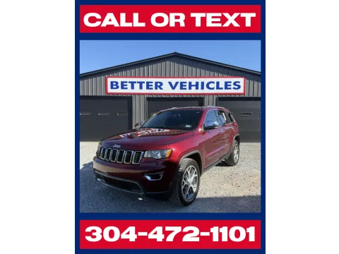Red 2021 Jeep Grand Cherokee Limited 4x4 for sale in Buckhannon, WV