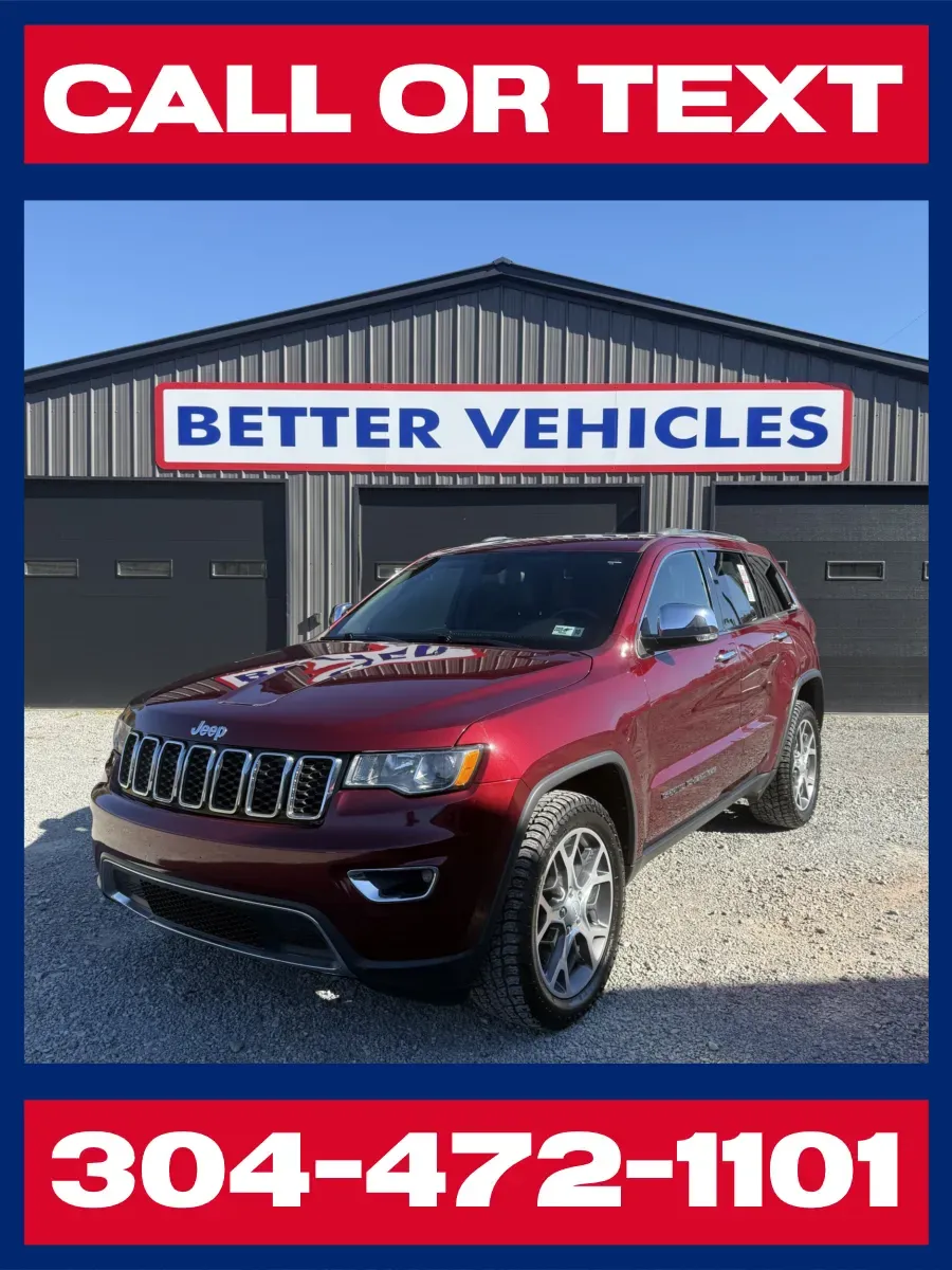 Red 2021 Jeep Grand Cherokee Limited 4x4 for sale in Buckhannon, WV