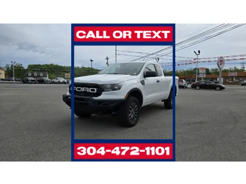 White 2021 Ford Ranger SuperCab XLT 4X4 for sale in Buckhannon, WV