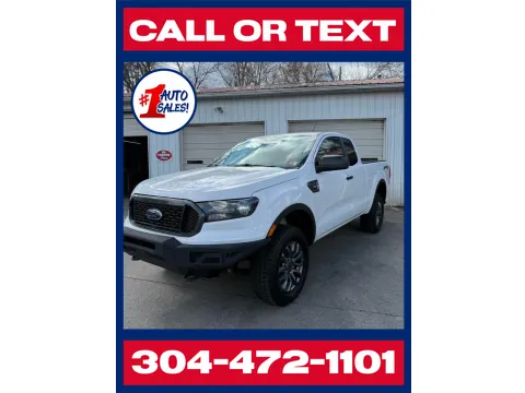 White 2021 Ford Ranger SuperCab XLT 4X4 for sale in Buckhannon, WV