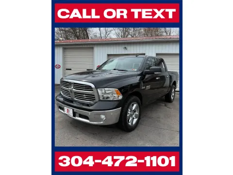 Black 2017 Ram 1500 Big Horn Crew Cab 4x4 for sale in Buckhannon, WV