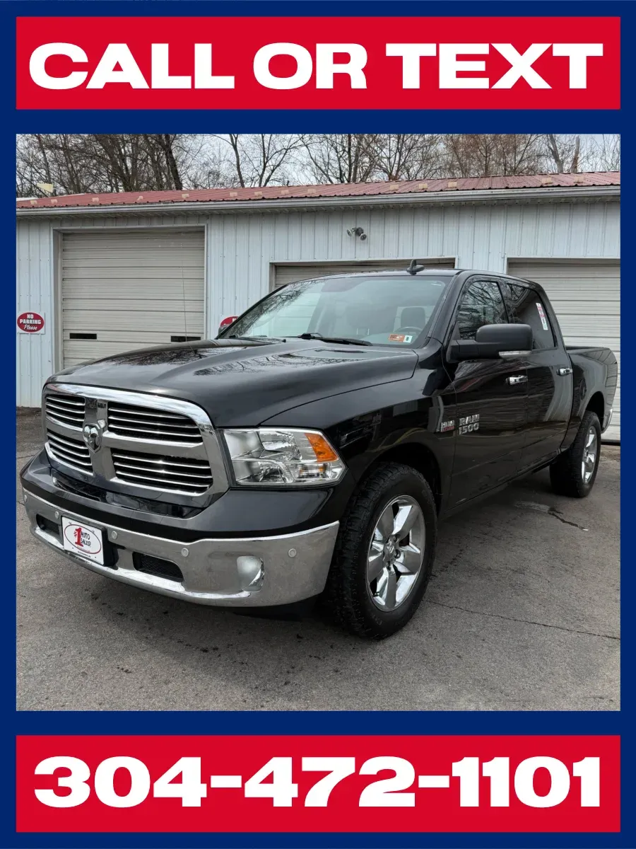Black 2017 Ram 1500 Big Horn Crew Cab 4x4 for sale in Buckhannon, WV