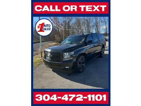 Black 2019 Chevrolet Suburban Premier 4X4 for sale in Buckhannon, WV