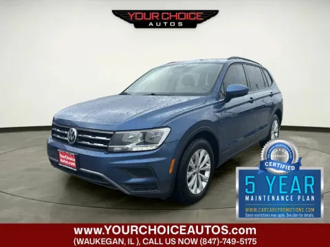 Blue 2019 Volkswagen Tiguan S for sale in Waukegan, IL
