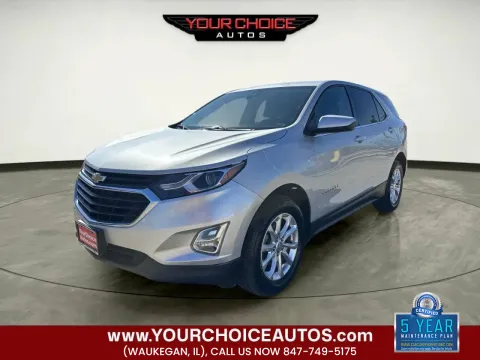 Silver 2020 Chevrolet Equinox LT for sale in Waukegan, IL