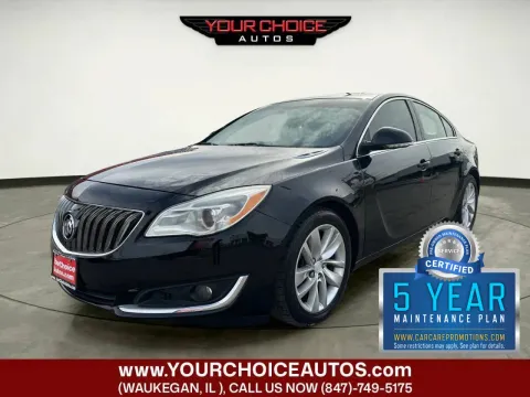 Black 2015 Buick Regal Premium I for sale in Waukegan, IL