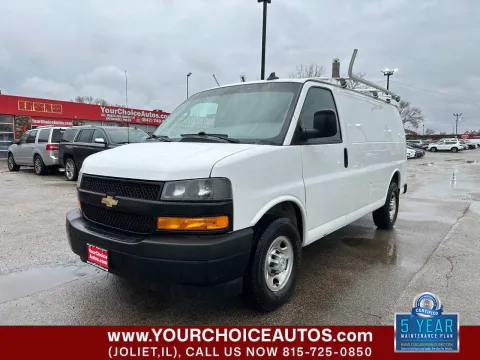 White 2020 Chevrolet Express Cargo Van 2500 3dr Cargo Van for sale in Waukegan, IL