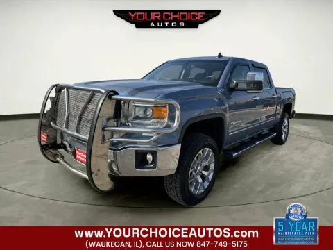Gray 2015 GMC Sierra 1500 SLT for sale in Waukegan, IL
