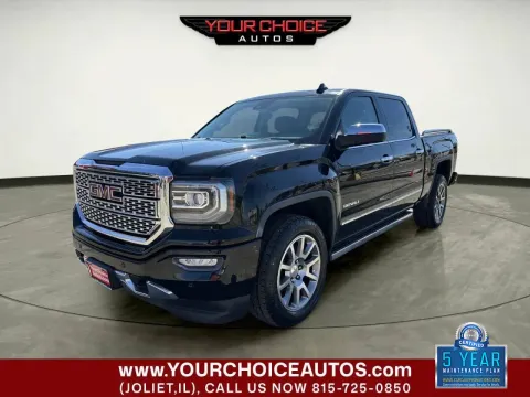 Black 2018 GMC Sierra 1500 Denali for sale in Waukegan, IL
