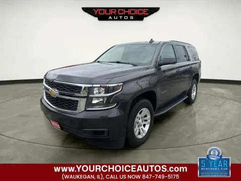 Gray 2018 Chevrolet Tahoe LT for sale in Waukegan, IL