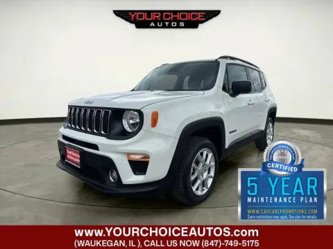 White 2020 Jeep Renegade Sport for sale in Waukegan, IL