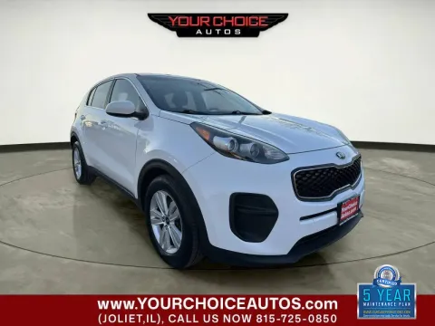 White 2017 Kia Sportage LX for sale in Waukegan, IL
