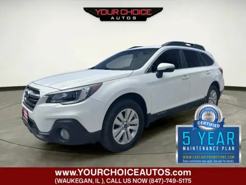 White 2019 Subaru Outback Premium for sale in Waukegan, IL