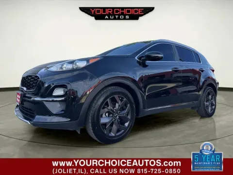 Black 2021 Kia Sportage S for sale in Waukegan, IL