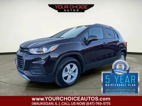 Black 2022 Chevrolet Trax LT for sale in Waukegan, IL