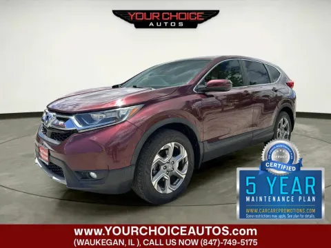 Red 2017 Honda CR-V EX-L for sale in Waukegan, IL