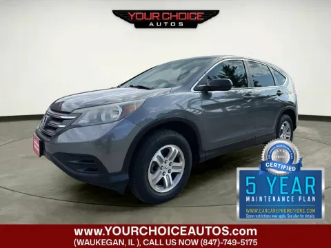 Gray 2012 Honda CR-V LX for sale in Waukegan, IL