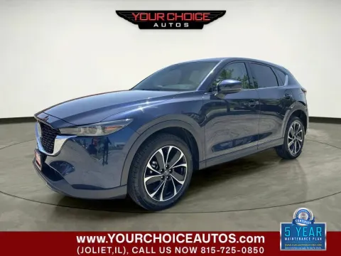Blue 2023 Mazda CX-5 2.5 S Premium Package for sale in Waukegan, IL