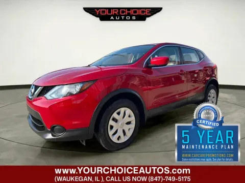 Red 2017 Nissan Rogue Sport S for sale in Waukegan, IL