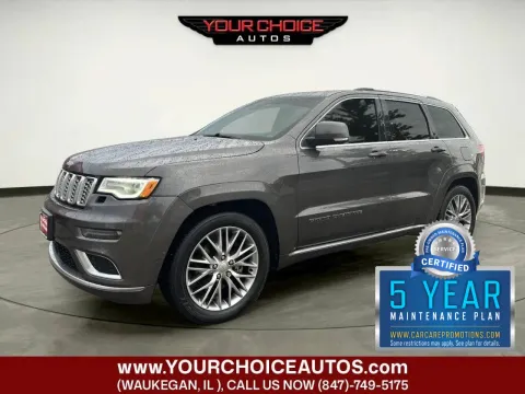 Gray 2018 Jeep Grand Cherokee Summit for sale in Waukegan, IL