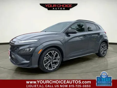 Gray 2022 Hyundai Kona N Line for sale in Waukegan, IL