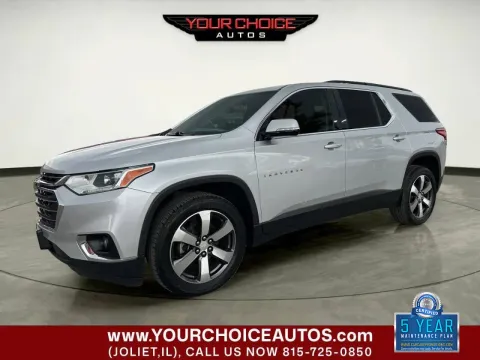 Silver 2019 Chevrolet Traverse LT Leather for sale in Waukegan, IL
