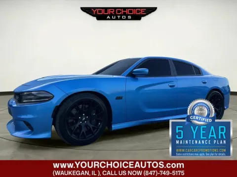 Blue 2018 Dodge Charger R/T Scat Pack for sale in Waukegan, IL