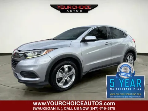 Silver 2019 Honda HR-V LX for sale in Waukegan, IL