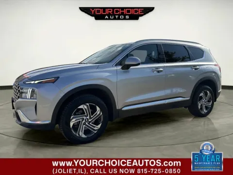 Silver 2022 Hyundai Santa Fe SEL for sale in Waukegan, IL