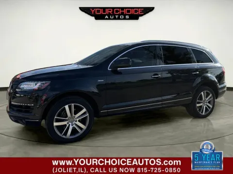 Black 2015 Audi Q7 3.0T Premium Plus for sale in Waukegan, IL
