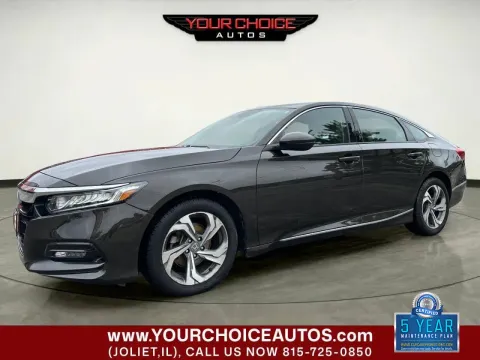 Brown 2018 Honda Accord Sedan EX-L Navi 1.5T for sale in Waukegan, IL