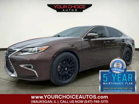 Brown 2016 Lexus ES 300h Hybrid for sale in Waukegan, IL