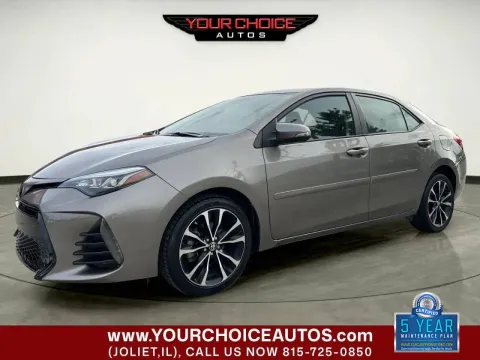 Beige 2019 Toyota Corolla SE 4dr Sedan CVT for sale in Waukegan, IL