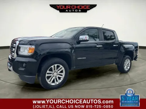 Black 2017 GMC Canyon 4WD SLT for sale in Waukegan, IL