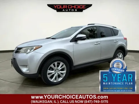 Silver 2013 Toyota RAV4 Limited for sale in Waukegan, IL