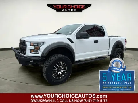 White 2019 Ford F-150 Raptor for sale in Waukegan, IL